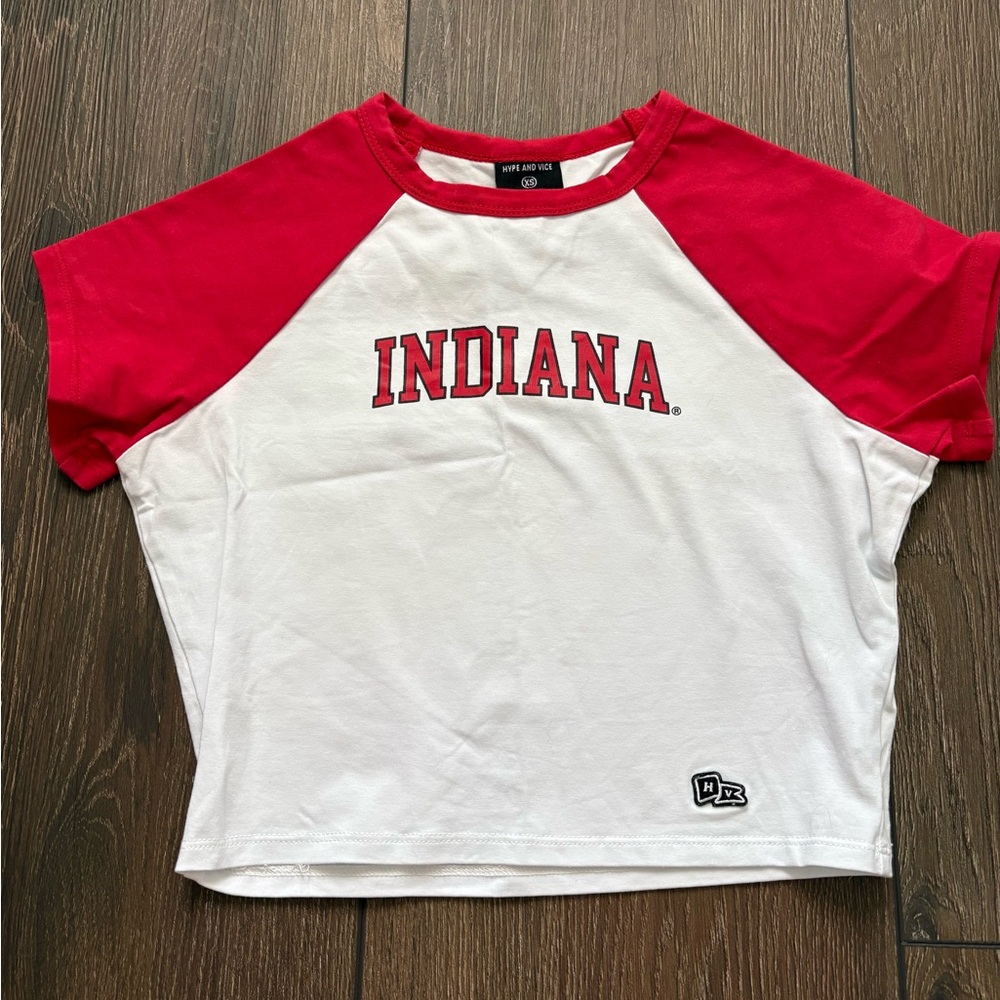 Hype & Vice Indiana Baby Tee!